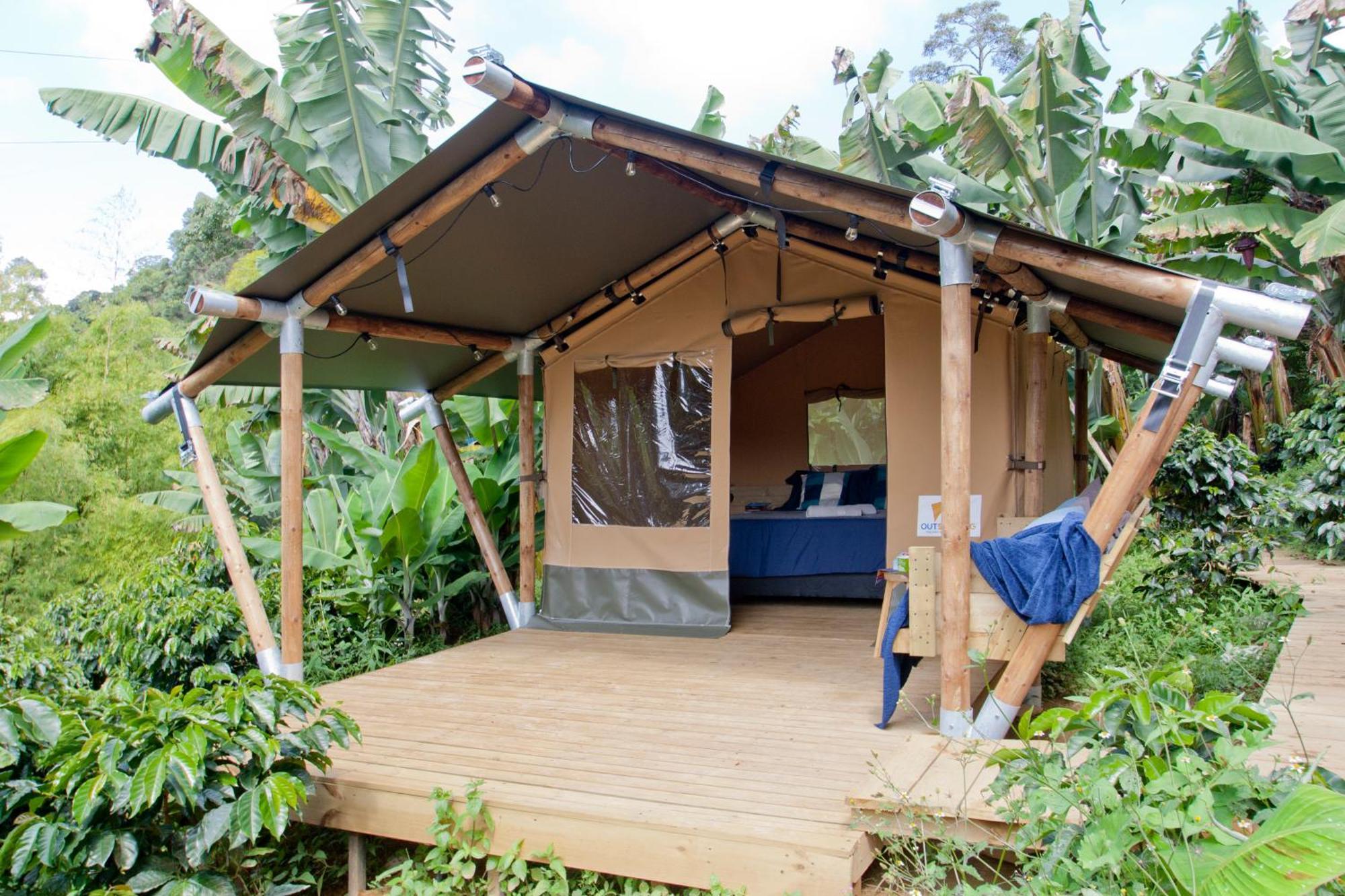 Готель Glamping Хардін Екстер'єр фото